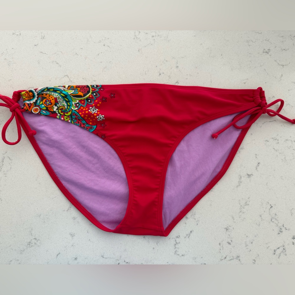 Athleta Red Bikini Bottom